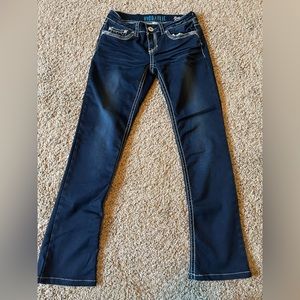 Dark blue Hydraulic Bailey jeans, size 7/8